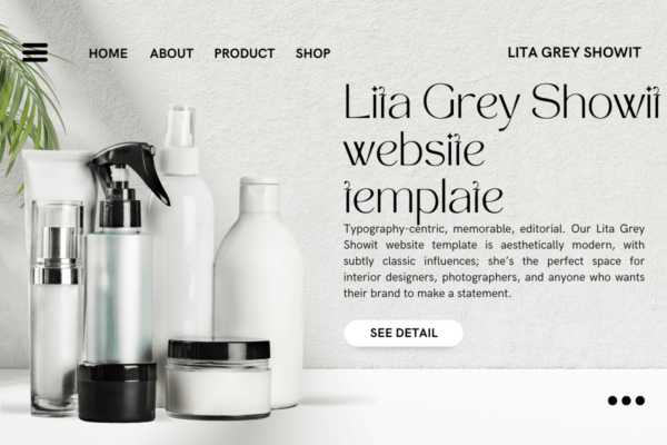 Lita Grey Showit Web Design with Endless Flexibility