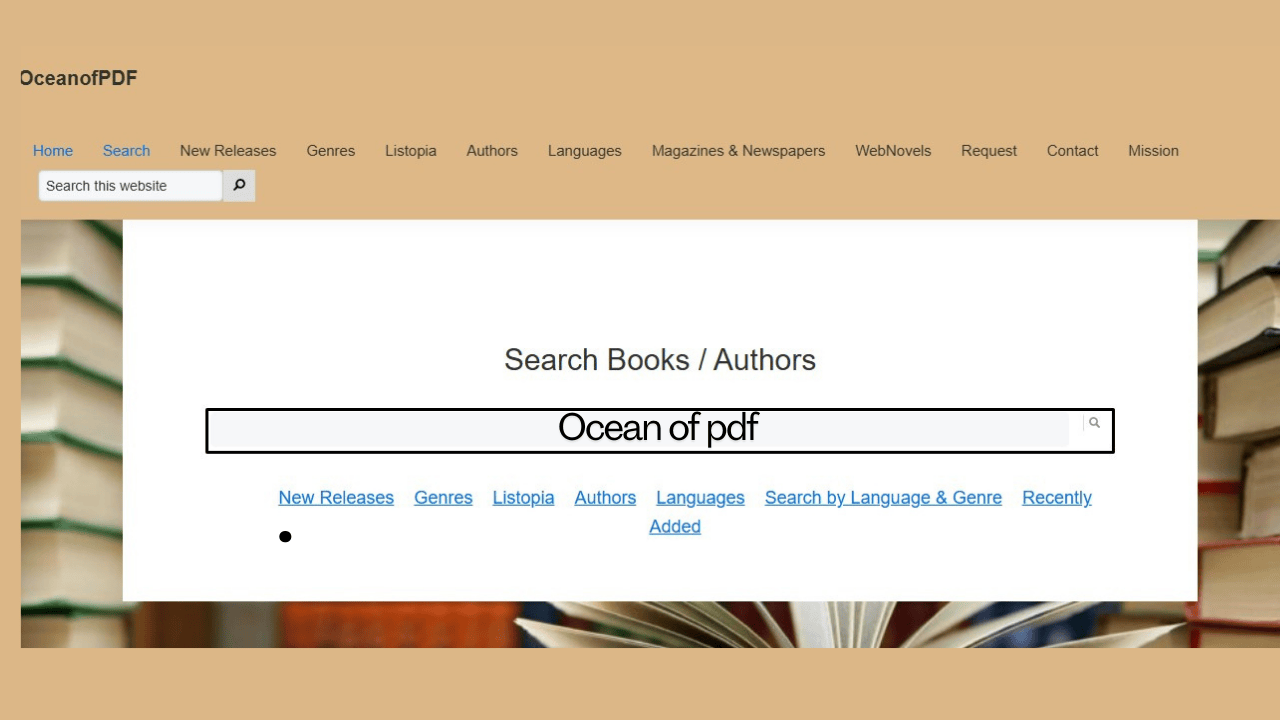 Ocean of pdf​