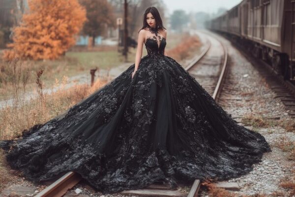 Black Quinceanera Dresses